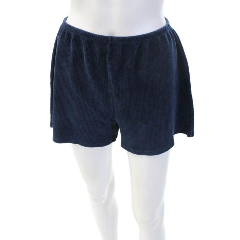Asher Unisex Sweat Shorts Dark Blue Size S